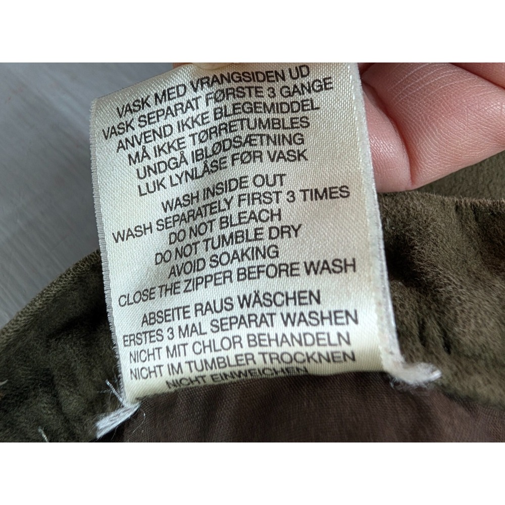 Vintage Laksen Sporting Men's 34 Cargo‎ Pants Green Hiking Hunting Goprcore 1977 - Picture 10 of 11
